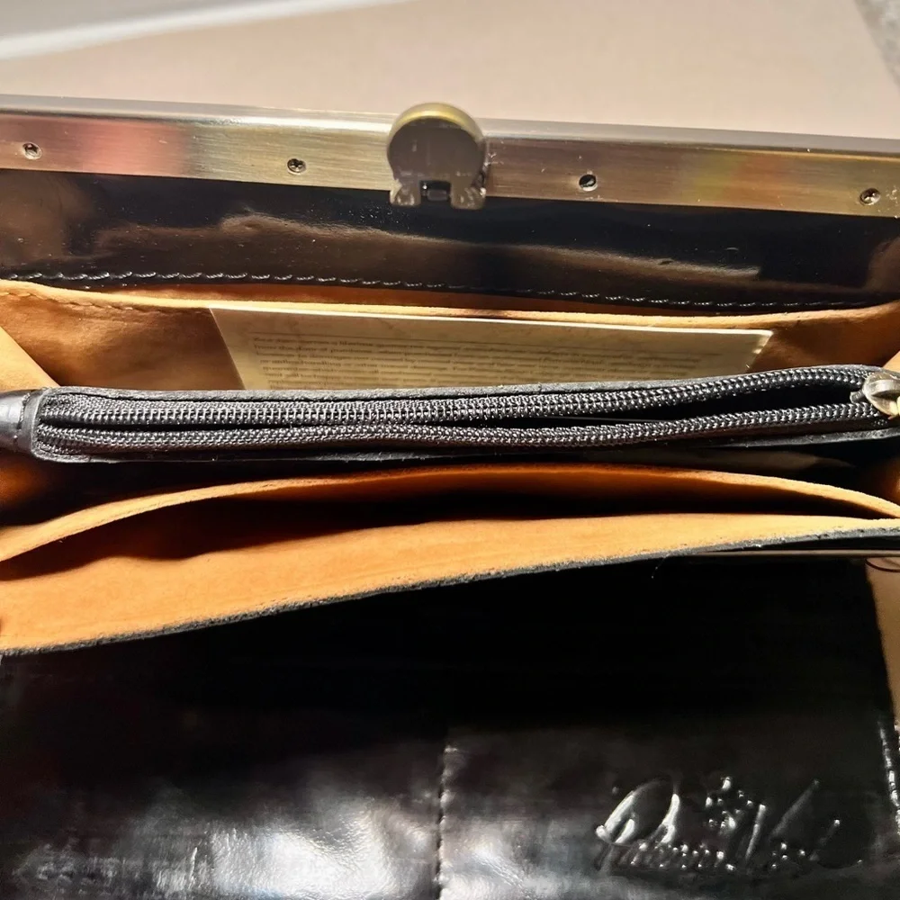NWT Patricia Nash Tartan Cauchy Leather Framed Wallet